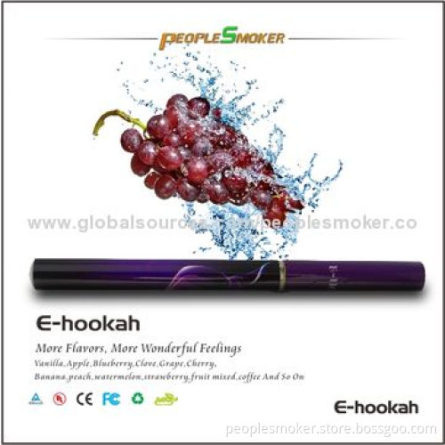 500 Puffs E-hookah Disposable E Cigarette, 100-240V AC, 5V DC Charging Voltage